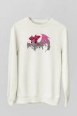 Aatrox James Baskılı Beyaz Unisex Sweatshirt