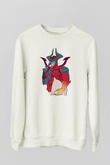 Aatrox James Baskılı Beyaz Unisex Sweatshirt