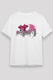 Aatrox James Baskılı Unisex Beyaz Tişört - Tshirt