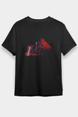 Aatrox James Baskılı Unisex Siyah Tişört - Tshirt