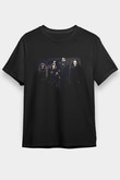 Abbath Baskılı Unisex Siyah Tişört