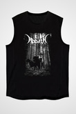 Abbath Siyah Unisex Kolsuz Tişört