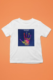 Above and Beyond Baskılı Beyaz Unisex Çocuk Tişört