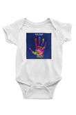 Above and Beyond Baskılı Beyaz Unisex Bebek Body - Zıbın