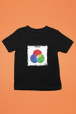 Above and Beyond Baskılı Unisex Siyah Çocuk Tişört