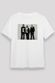 Above and Beyond Beyaz Unisex Tişört T-Shirt - TişörtFabrikası
