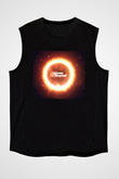 Above and Beyond Siyah Unisex Kolsuz Tişört