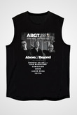 Above and Beyond Siyah Unisex Kolsuz Tişört
