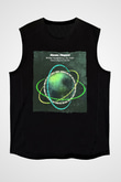 Above and Beyond Siyah Unisex Kolsuz Tişört