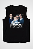 Above and Beyond Siyah Unisex Kolsuz Tişört