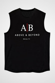 Above and Beyond Siyah Unisex Kolsuz Tişört