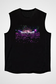 Above and Beyond Siyah Unisex Kolsuz Tişört