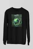Above and Beyond Siyah Unisex Sweatshirt