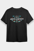 Above and Beyond Siyah Unisex Tişört T-Shirt - TişörtFabrikası
