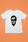 Abraham Lincoln Baskılı Beyaz Unisex Çocuk Tişört