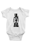 Abraham Lincoln Beyaz Bebek Body - Zıbın