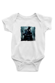 Abraham Lincoln Unisex Baskılı Beyaz Bebek Body - Zıbın