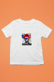 Abraham Lincoln Unisex Baskılı Beyaz Çocuk Tişört