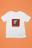 Abraham Lincoln Unisex Baskılı Beyaz Çocuk Tişört