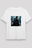 Abraham Lincoln Unisex Baskılı Beyaz Tişört