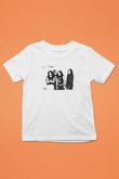 Abruptum Baskılı Beyaz Unisex Beyaz Çocuk Tişört - Tshirt