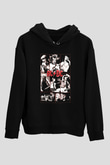 AC DC Brian Johnson Angus Young Siyah Unisex Hoodie