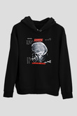 Accept Siyah Unisex Hoodie