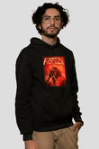 Accept Siyah Unisex Hoodie