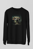 Accuser Siyah Unisex Sweatshirt