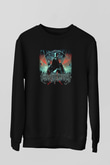 Accuser Siyah Unisex Sweatshirt