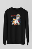 Accuser Siyah Unisex Sweatshirt