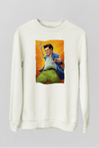 Ace Ventura Beyaz Unisex  Sweatshirt