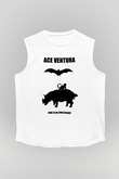 Ace Ventura Siyah Unisex  Kolsuz Tişört