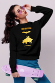 Ace Ventura Siyah Unisex  Sweatshirt