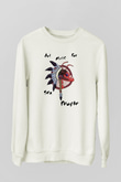 Adam Ant Beyaz Unisex Sweatshirt