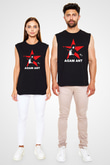 Adam Ant Siyah Unisex Kolsuz Tişört