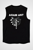 Adam Ant Siyah Unisex Kolsuz Tişört