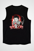 Adam Ant Siyah Unisex Kolsuz Tişört