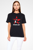 Adam Ant Siyah Unisex Tişört T-Shirt - TişörtFabrikası