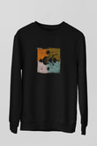 Adam Beyer Baskılı Unisex Siyah Sweatshirt