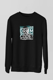 Adam Beyer Baskılı Unisex Siyah Sweatshirt