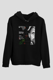 Adam Beyer Siyah Unisex Kapüşonlu Sweatshirt