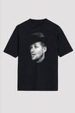Adam Beyer Siyah Unisex Oversize Tişört T-Shirt