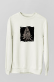 Adam BeyerBaskılı Beyaz Sweatshirt