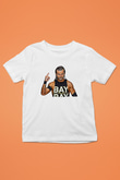 Adam Cole Baskılı Beyaz Unisex Beyaz Çocuk Tişört - Tshirt