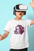 Adele Beyaz Unisex Çocuk Tişört