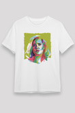 Adele Beyaz Unisex Tişört T-Shirt - TişörtFabrikası