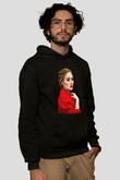 Adele Siyah Unisex Hoodie