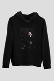 Adele Siyah Unisex Hoodie