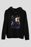 Adele Siyah Unisex Hoodie